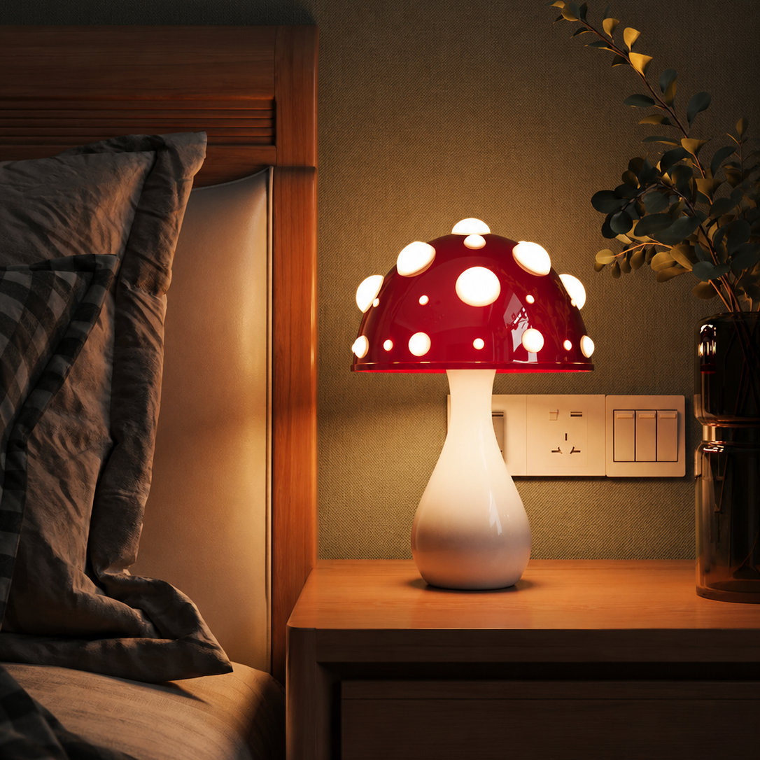 Lampe de Table Champignon Design